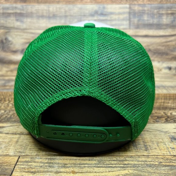 The Rolling Stones Mens Trucker Hat Green Snapback Dragon Mick Jagger Ball Cap - Picture 4 of 7